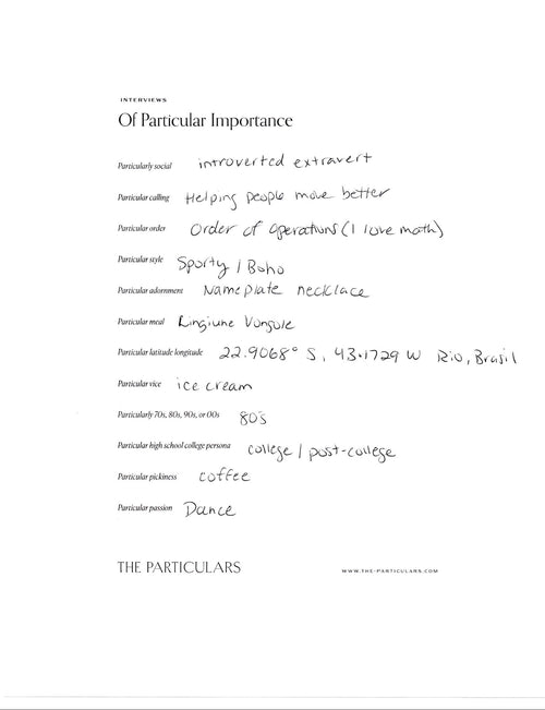 Traci Copeland - The Particulars