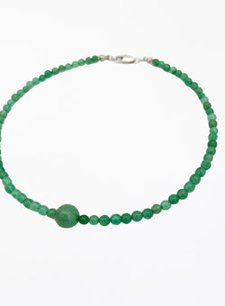 Adarina Green Chalcedony Collar Necklace - The Particulars