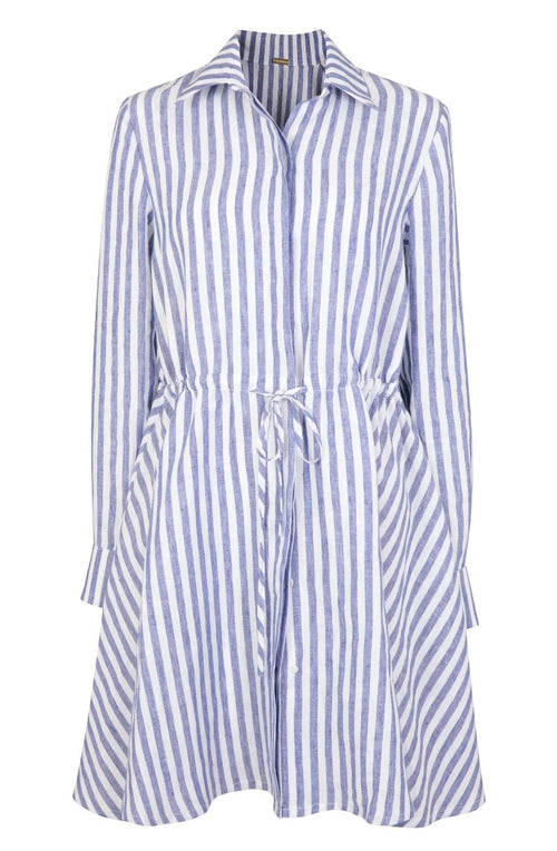 Amalfi Short Dress Striped - The Particulars