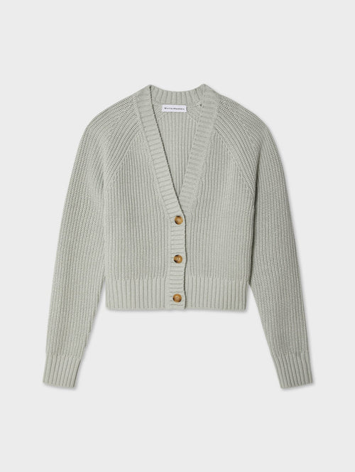 Cotton Linen Ribbed Cardigan - The Particulars