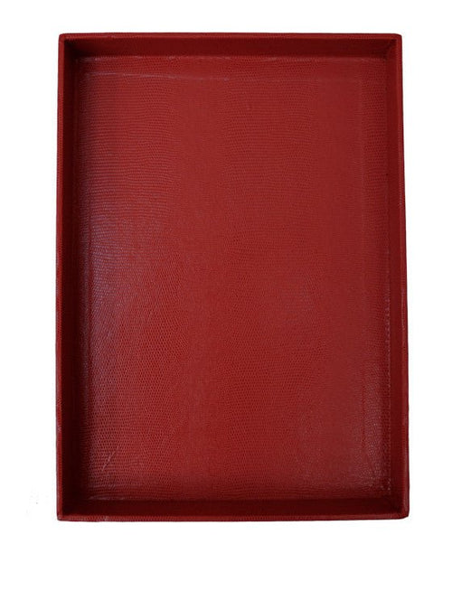Desk Tray - Red Large - The Particulars
