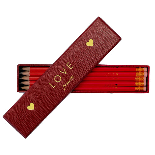 Gift Set LOVE A5 HARDCOVER book + pencils - The Particulars