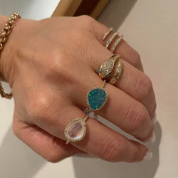 Organic Moonstone Ring - The Particulars