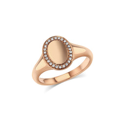 Pinky Initial Signet Ring - The Particulars