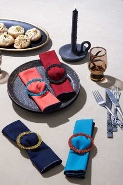The Disco Napkin Ring Set - The Particulars