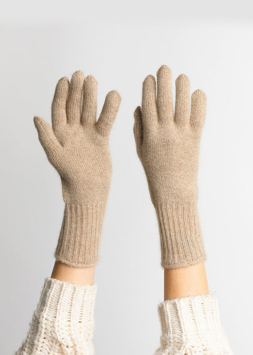 Cashmere Glove- Taupe