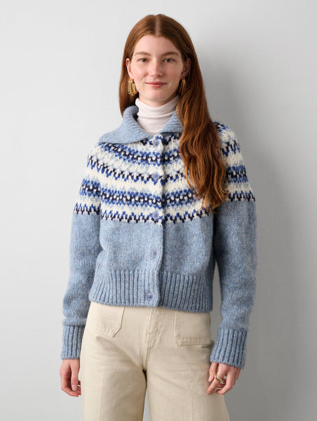 Plush Alpaca Blend Fair Isle Cardigan – The Particulars