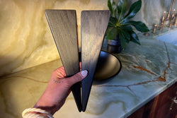 Angled Salad Servers - The Particulars