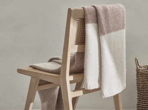 Color Block Alpaca Throw - The Particulars