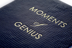 REFILLABLE NOTEPAD NO°39 - Moments of Genius - The Particulars